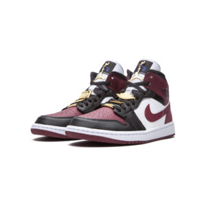 Alternative view of Jordan 1 Mid Dark Beetroot (W)
