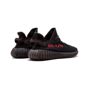 Alternative view of Yeezy Boost 350 V2 Black Red