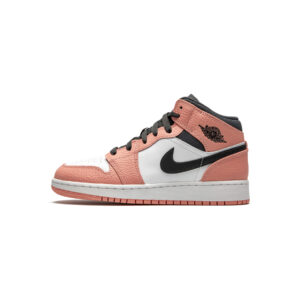 Jordan 1 Mid Pink Quartz (GS)