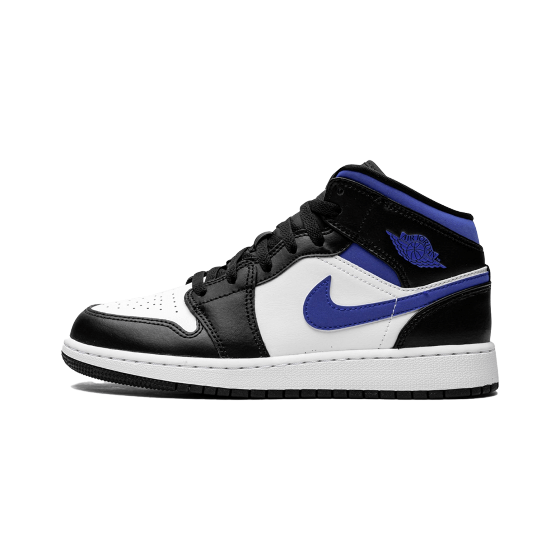 Jordan 1 Mid White Racer Blue