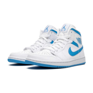 Alternative view of Jordan 1 Mid UNC (W)