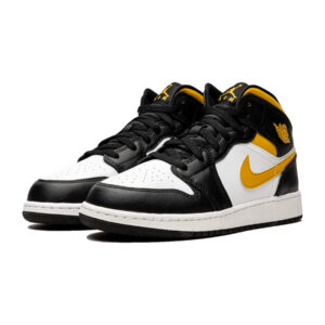 Alternative view of Jordan 1 Mid Pollen