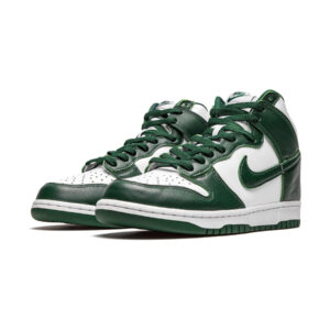 Alternative view of Nike Dunk High Spartan Green