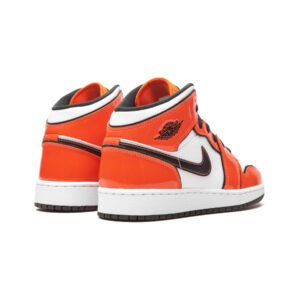 Alternative view of Jordan 1 Mid SE Turf Orange