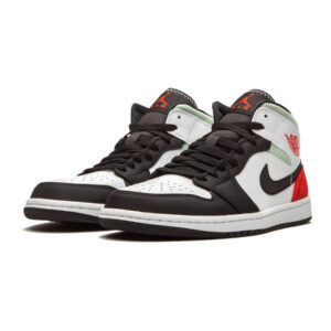 Alternative view of Jordan 1 Mid SE Union Black Toe