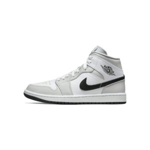 Jordan 1 Mid Light Smoke Grey Black