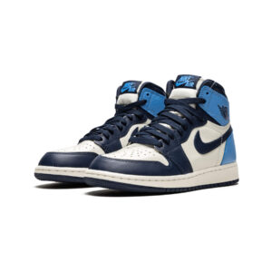 Alternative view of Jordan 1 Retro High Obsidian UNC