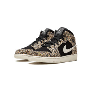 Alternative view of Jordan 1 Mid SE Leopard (GS)