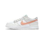 Nike Dunk Low White Bone Peach Aqua