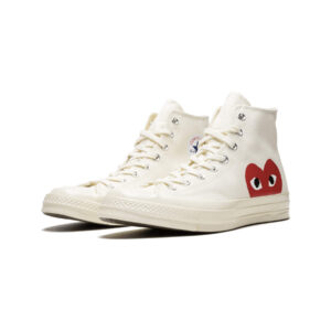 Alternative view of Converse All-Star 70 CDG Play White