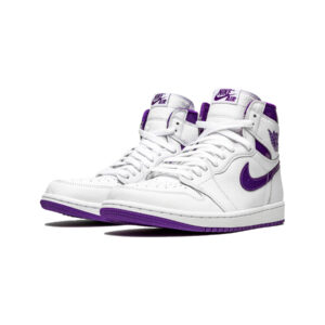 Alternative view of Jordan 1 Retro High Court Purple (W)