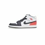 Jordan 1 Mid SE White Black Red Spruce (PS)