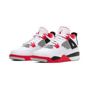 Alternative view of Jordan 4 Retro Fire Red 2020 (PS)