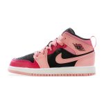Jordan 1 Mid Coral Chalk (PS)