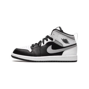 Jordan 1 Mid White Shadow (PS)
