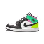 Jordan 1 Mid Pastel Black Toe (PS)
