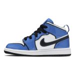 Jordan 1 Mid Signal Blue (PS)