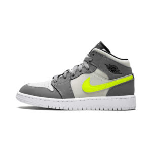 Jordan 1 Mid Gunsmoke Volt