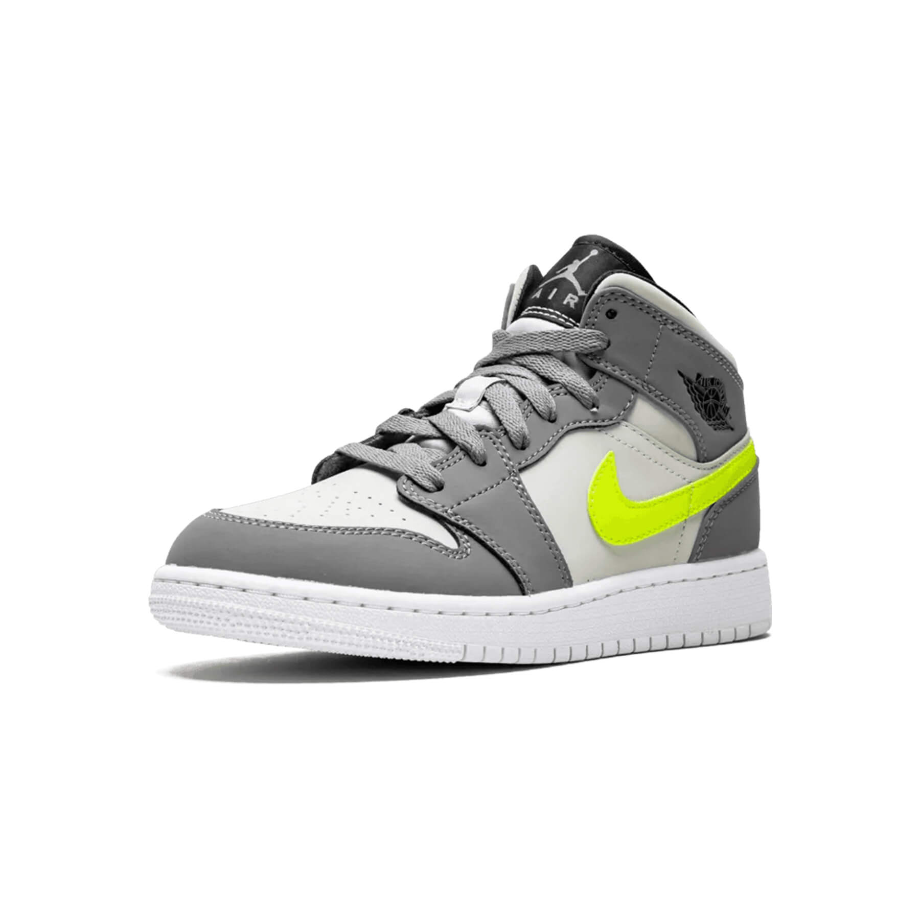Jordan 1 Mid Gunsmoke Volt - Image 4