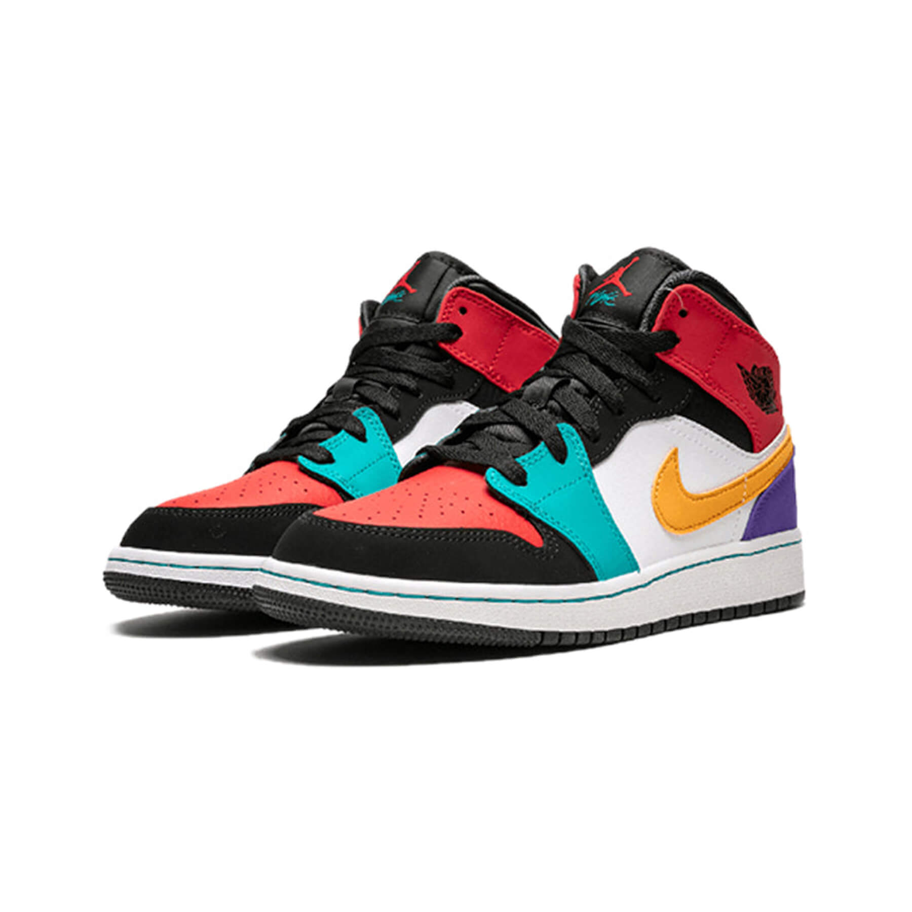 Jordan 1 Mid Bred Multi-Color - Image 2