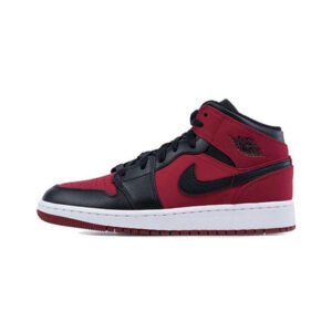 Jordan 1 Mid Gym Red Black