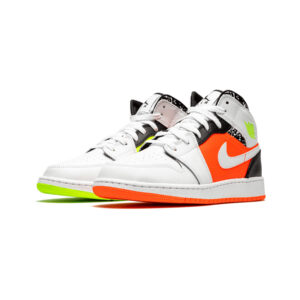 Alternative view of Jordan 1 Mid Composition Notebook (GS)