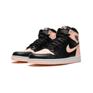 Alternative view of Jordan 1 Retro High Black Crimson Tint
