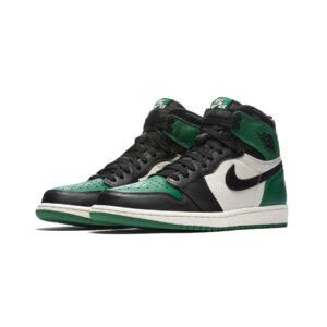 Alternative view of Jordan 1 Retro High Pine Green