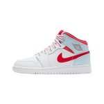 Jordan 1 Mid White Topaz Mist (GS)