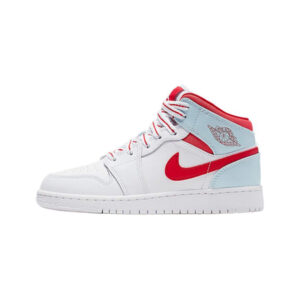 Jordan 1 Mid White Topaz Mist (GS)