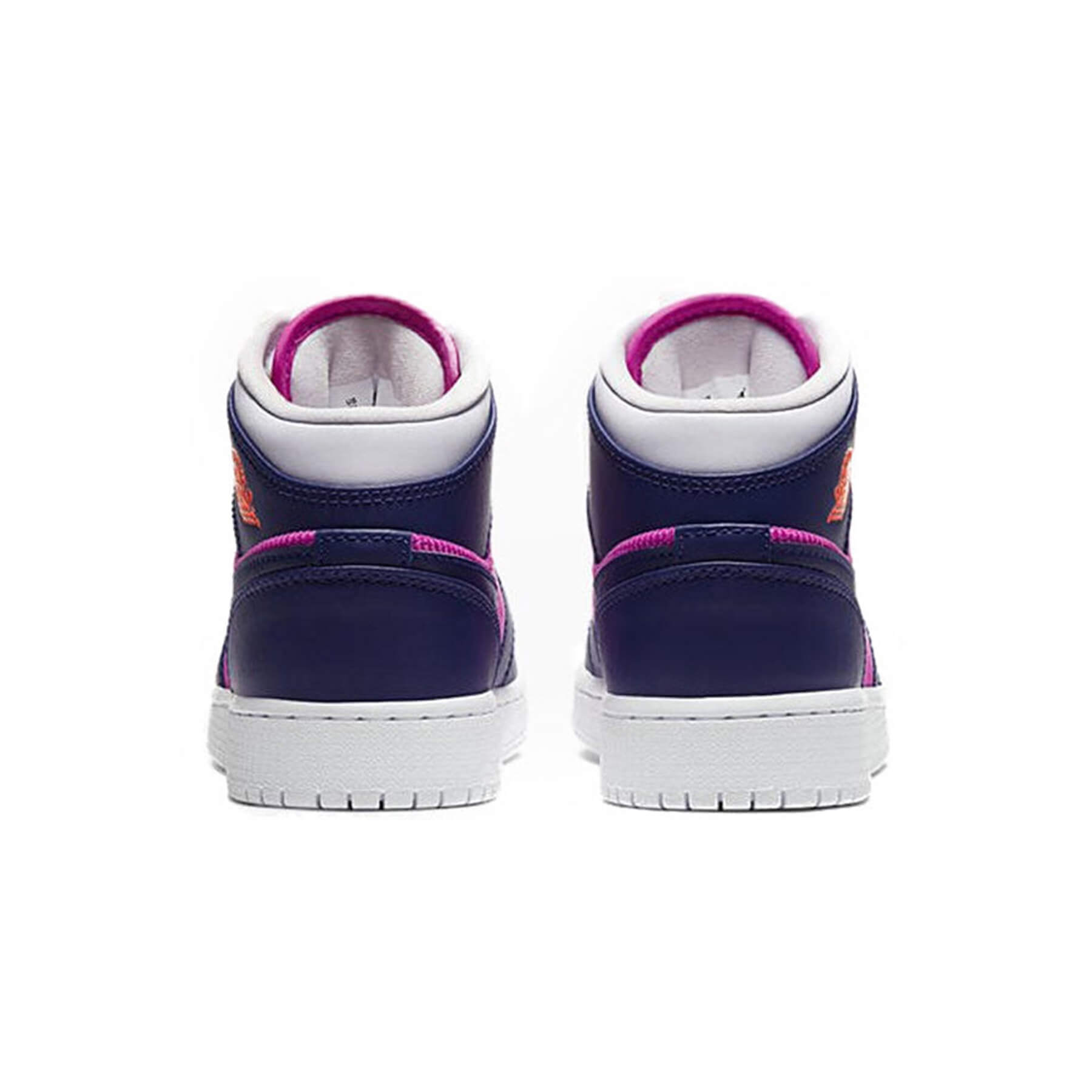 Jordan 1 Mid Fire Pink Barely Grape (GS) - Image 4