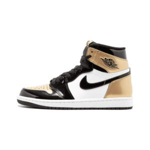Jordan 1 Retro High NRG Patent Gold Toe
