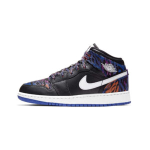 Jordan 1 Mid Multi-Color Tiger Stripe (GS)