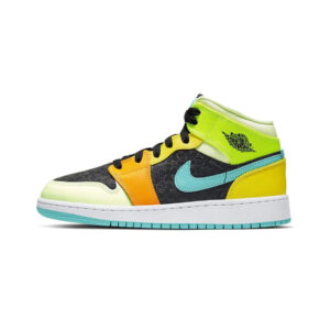 Jordan 1 Mid SE Aurora Green (GS)