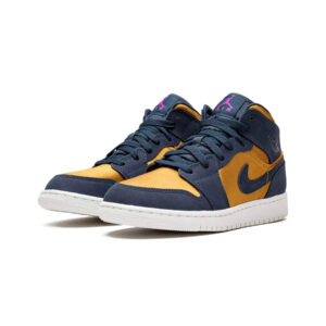 Alternative view of Jordan 1 Mid Obsidian Desert Ochre