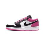 Jordan 1 Low Black Active Fuchsia