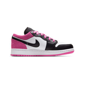 Alternative view of Jordan 1 Low Black Active Fuchsia