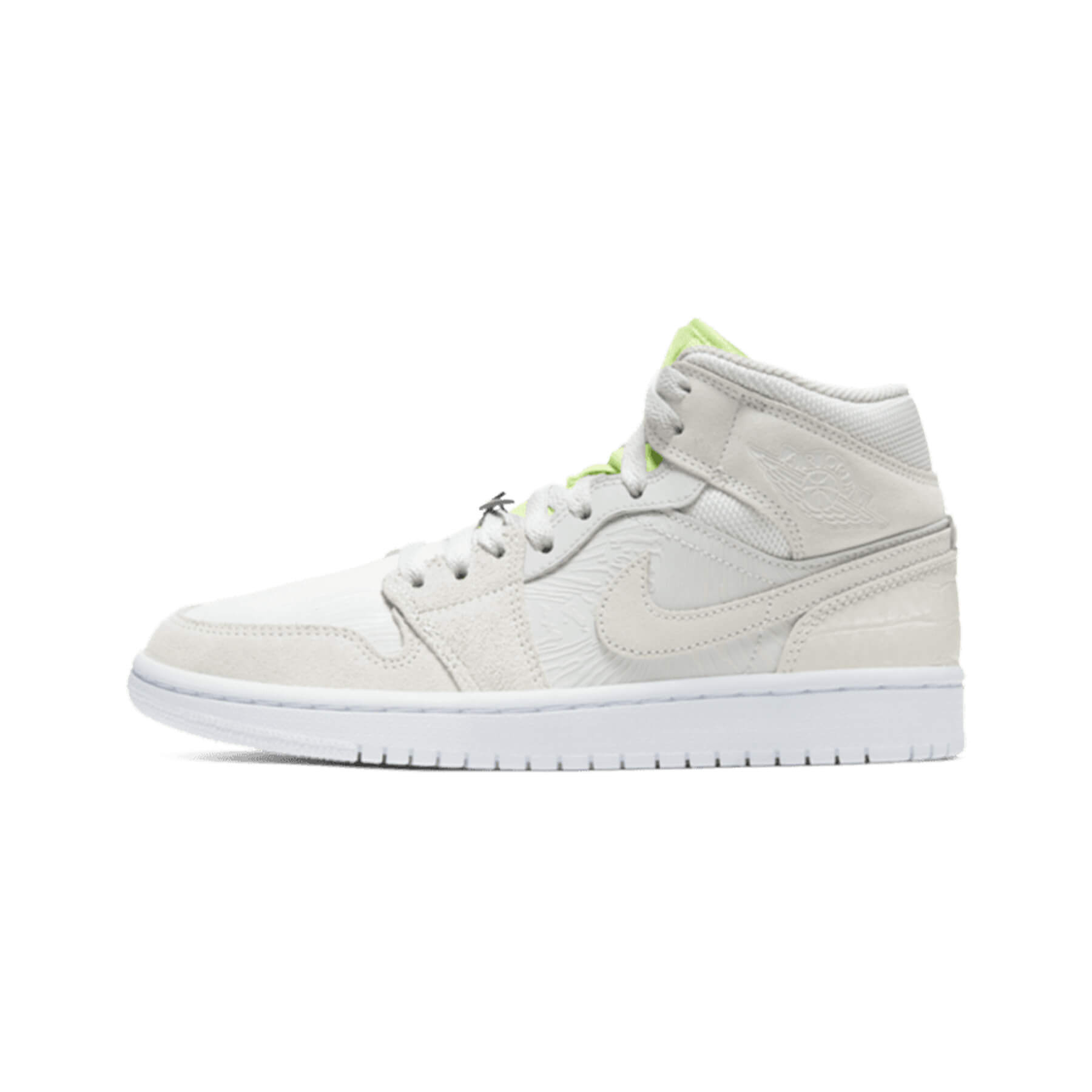 Jordan 1 Mid Vast Grey Ghost Green (W)