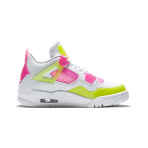 Alternative view of Jordan 4 Retro White Lemon Pink (GS)