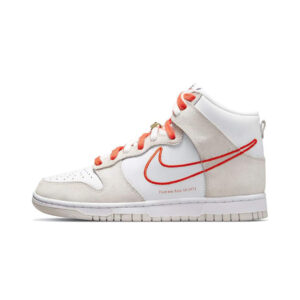 Nike Dunk High First Use White Sail Orange (W)