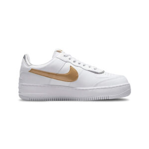 Alternative view of Nike Air Force 1 Low Shadow White Gold (W)