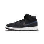 Jordan 1 Mid SE CraterBlack