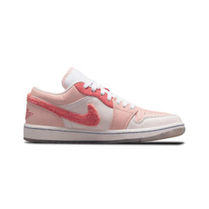 Alternative view of Jordan 1 Low SE Mighty Swooshers Pink (W)
