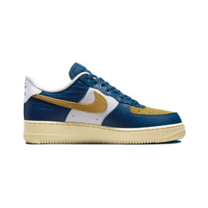 Alternative view of Nike Air Force 1 Low SP Undefeated 5 On It Blue Yellow Croc