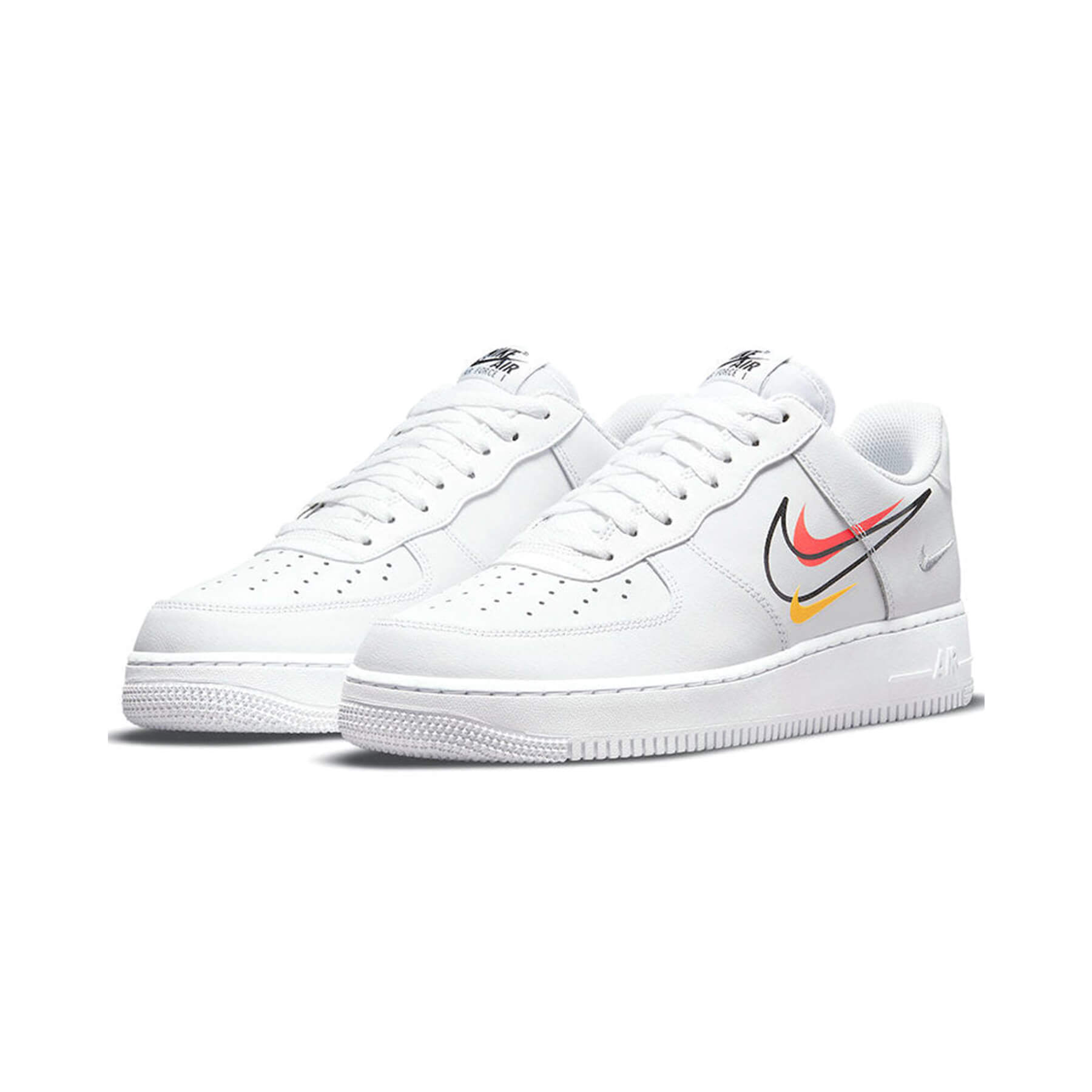 Nike Air Force 1 Low Multi-Swoosh White - Image 3
