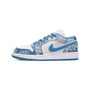 air jordan 1 low washed denim