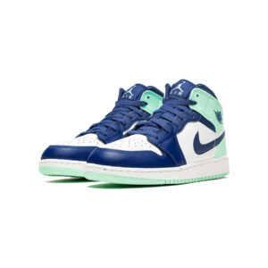 air jordan 1 mid blue mint 2