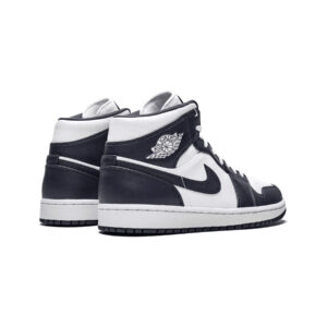 air jordan 1 mid white metallic gold obsidian 3