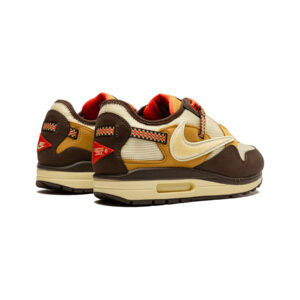 Alternative view of Nike Air Max 1 Travis Scott Cactus Jack Baroque Brown