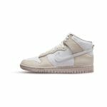 Nike Dunk High Retro PRM Cracked Leather Swoosh